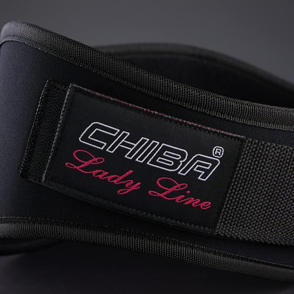 Chiba Damen Gürtel Nylon Performer XS Schwarz, XS Schwarz