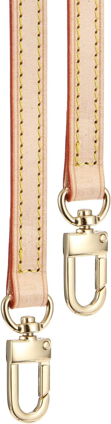 Senral Beige Ersatzriemen aus Leder, Umhängetasche Langer Umhängeriemen für Favorite MM Pochette Acc