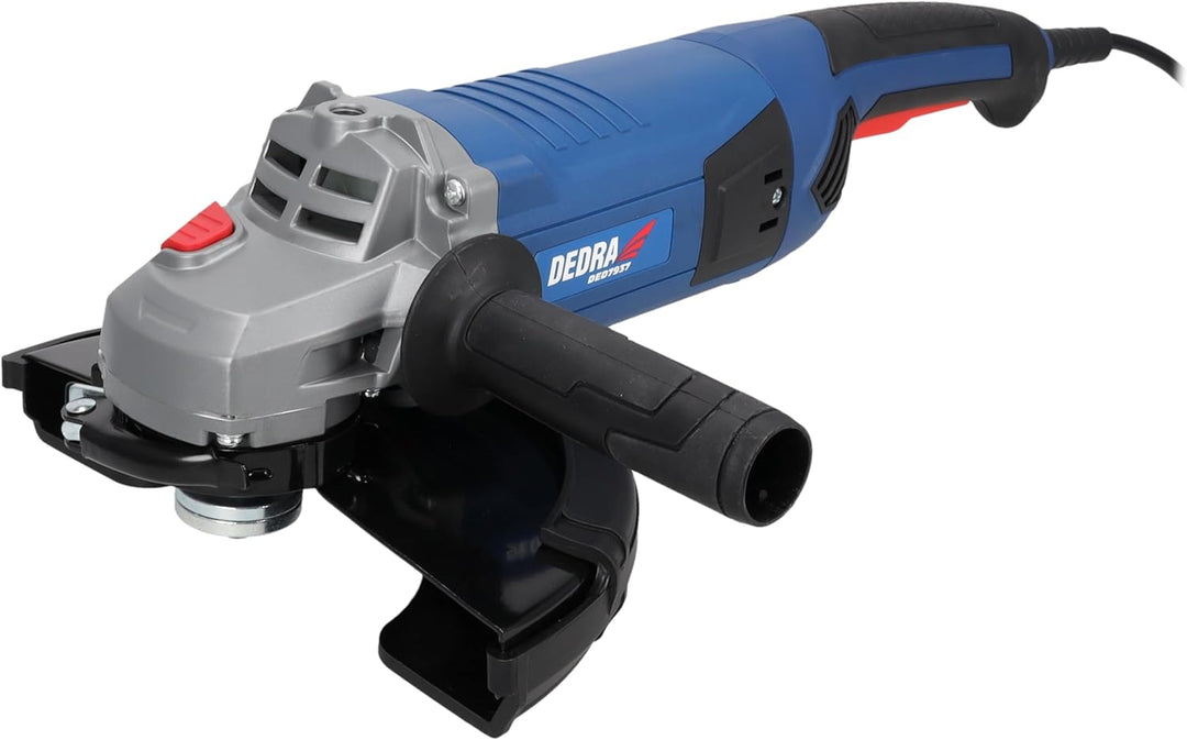 DEDRA Winkelschleifer DED7937 mit Sanftanlaufsystem Ø 230mm, stark 2100W, hohe Geschwindigkeit 6500
