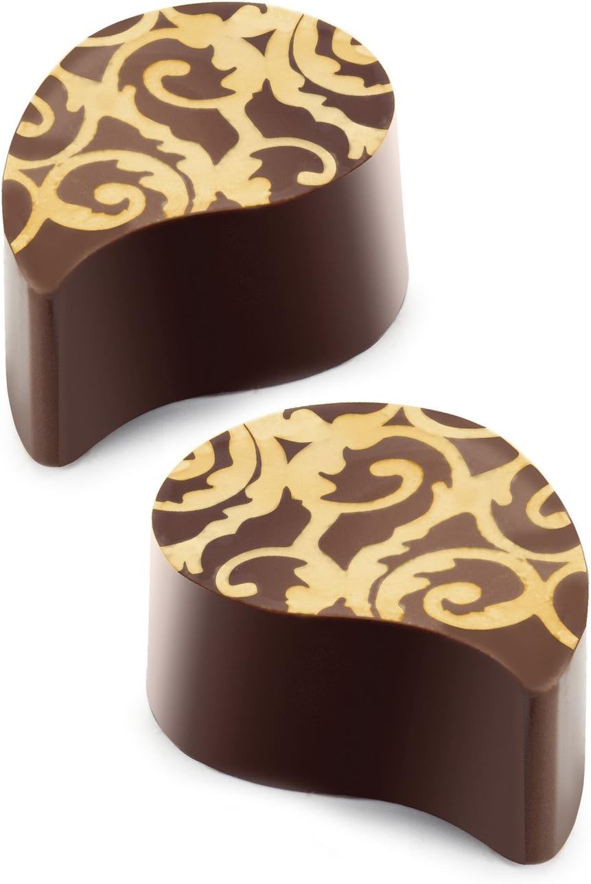 Ibili 799300 Lagrima Backform Praline magnetisch Polycarbonat klar 30 x 14 x 2 cm Magnet Träne, Magn