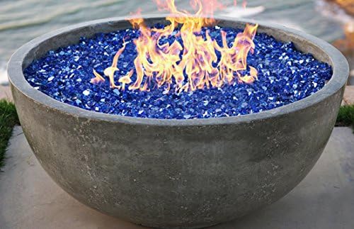 Weiva Feuerglas,Cobald reflektierend Blau (5) 5.0 Kilogramm, 5.0 Kilogramm
