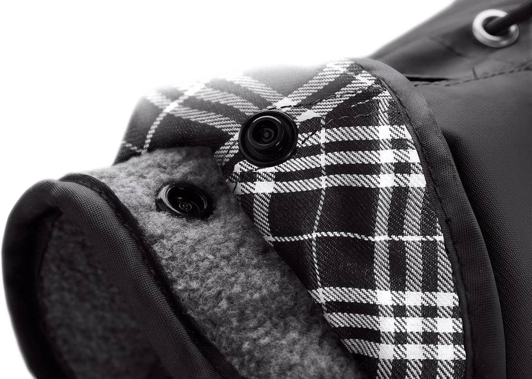 HUNTER UPPSALA Hundemantel, wasserabweisend, reflektierend, 45, schwarz schwarz 45, schwarz 45
