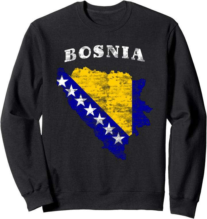 Bosnien & Herzegowina Flagge Bosnien Sweatshirt