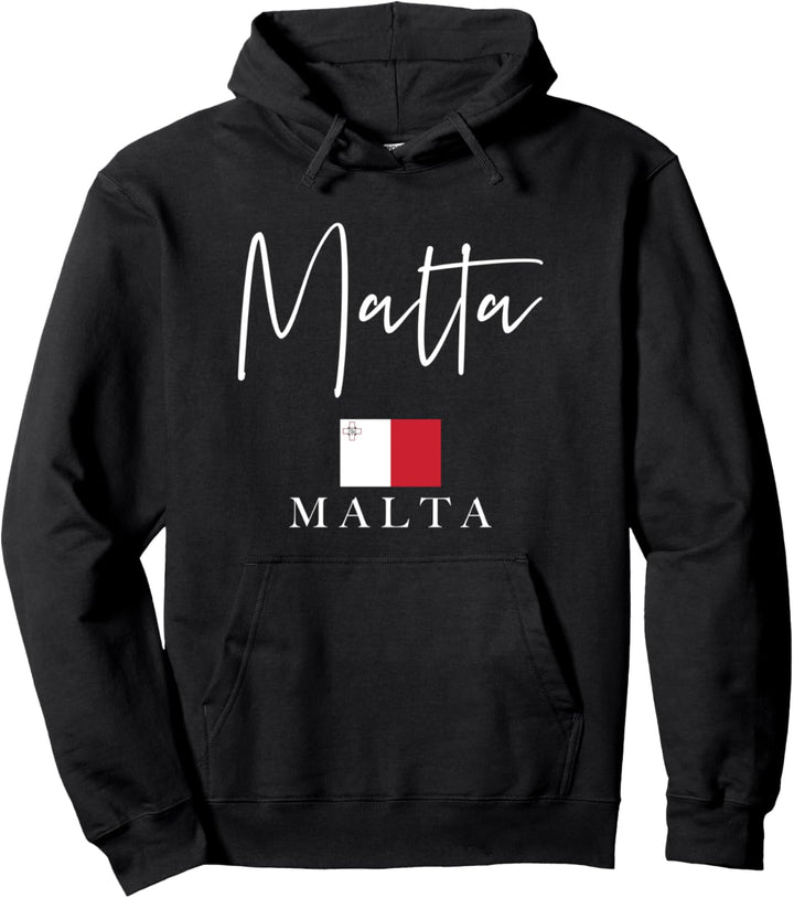 Flagge Urlaub – Insel Malta Pullover Hoodie
