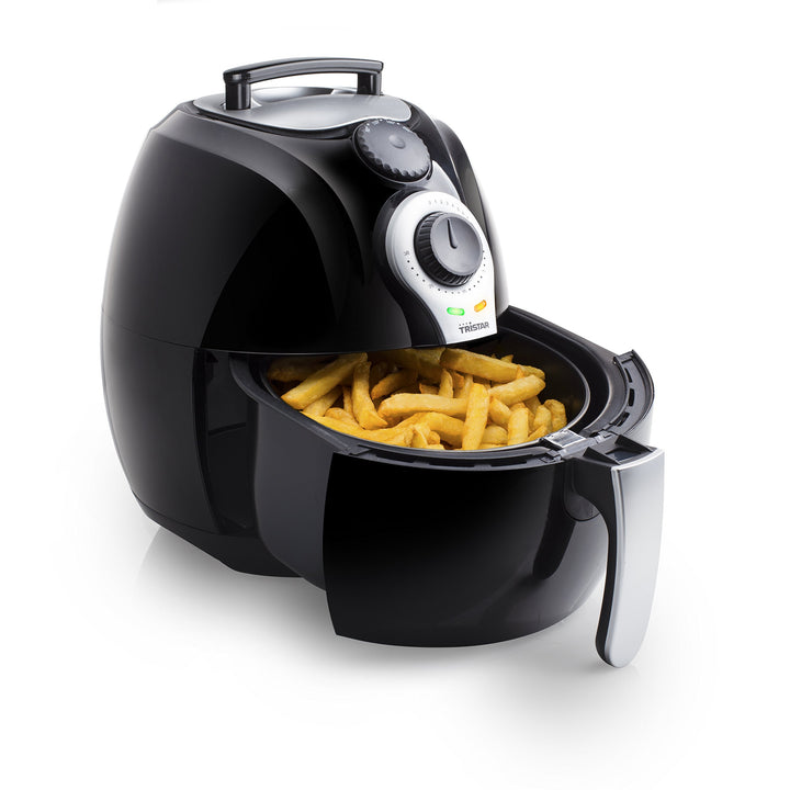 Tristar Heissluftfritteuse/Crispy Fryer XL mit einstellbarem Thermostat und Timer | ohne ÖL - einfac