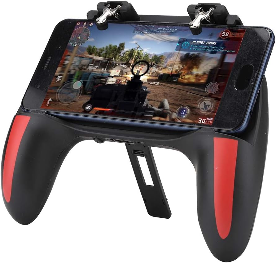 fasient Dual Cooling Fans Handy-Game-Controller, ergonomisches Smartphone-Gamepad mit 2500 mAh/5000