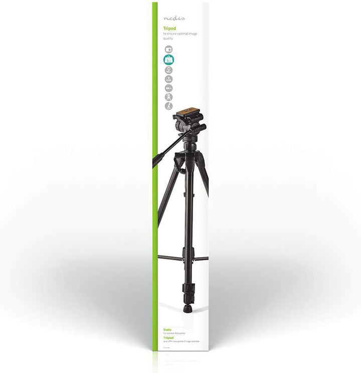 Stativ - Maximale Belastbarkeit: 3.0 kg - Min. arbeitshöhe: 60.0 cm - Max. Arbeitshöhe: 165.0 cm - 3