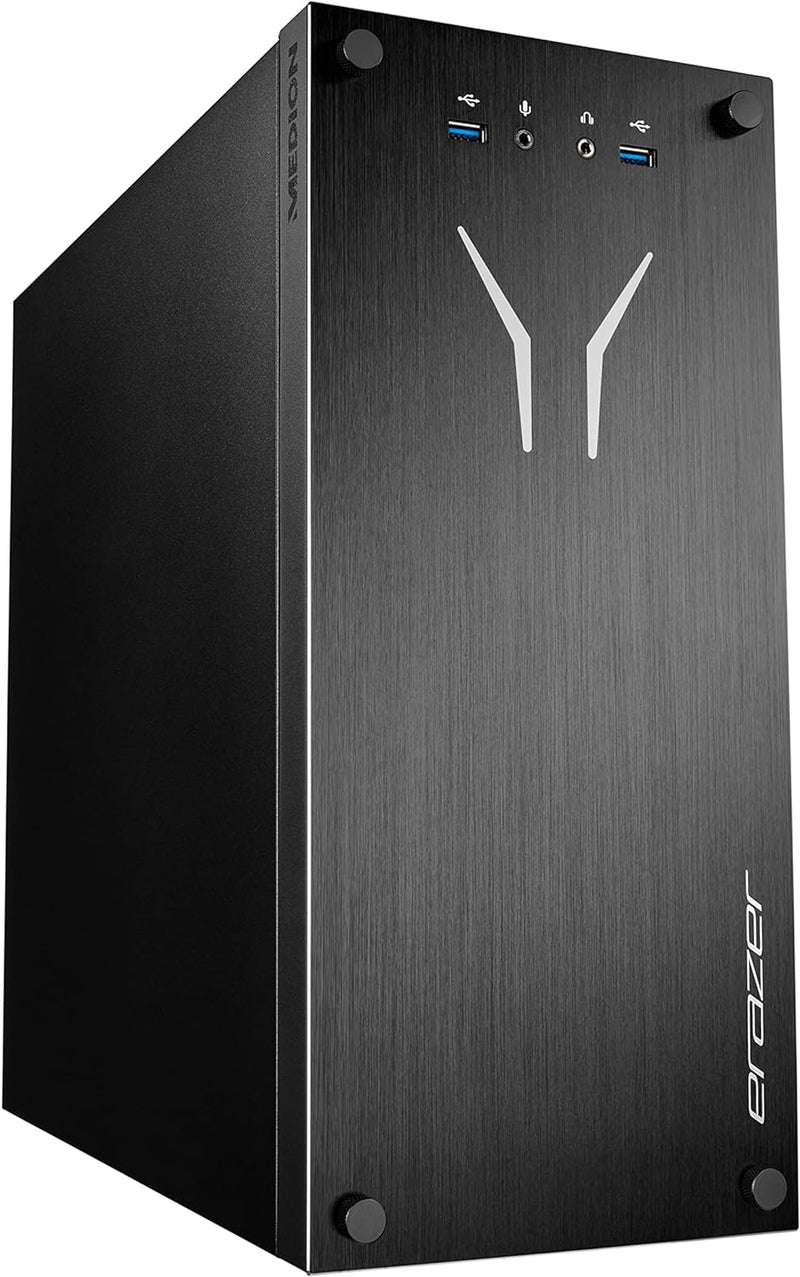 MEDION ERAZER Recon E10 Gaming Desktop PC (Intel Core i5-12400, 16GB DDR4 RAM, 512GB SSD, GeForce GT