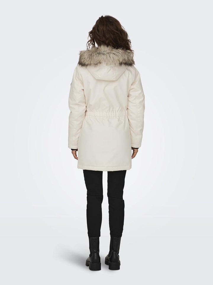 ONLY Female Langer Parka ONLIRIS Langer Parka 3XL Eggnog, 3XL Eggnog