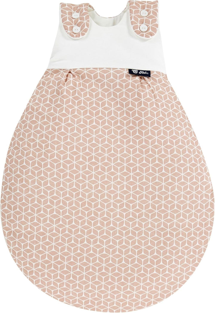 Alvi Baby Mäxchen Aussensack Exclusiv I Baby-Schlafsack mitwachsend & atmungsaktiv I Kinderschlafsac