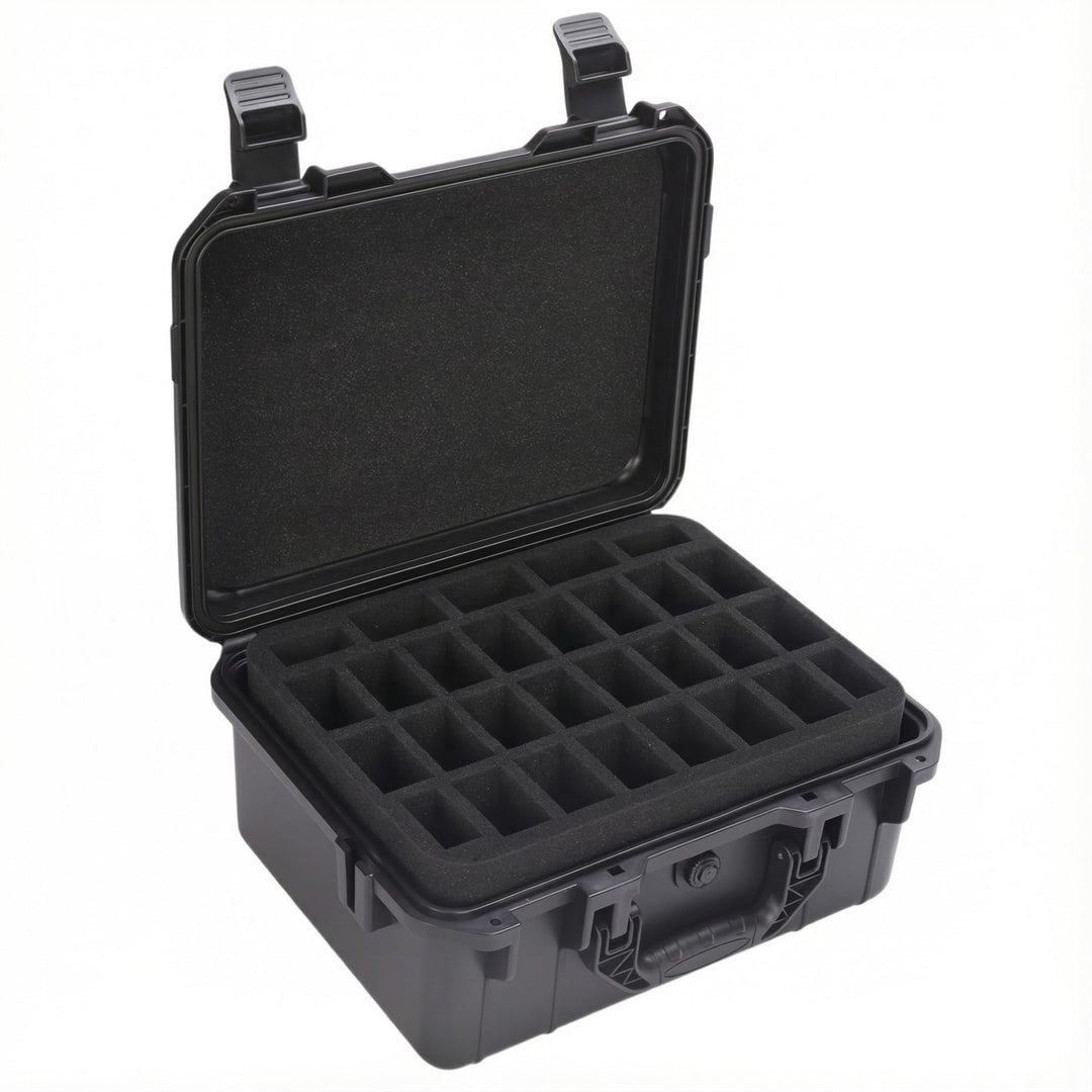 Mumlicha Robuster Miniaturen Aufbewahrungskoffer, 116 Slot Miniaturen Transportkoffer enthält 4 Scha