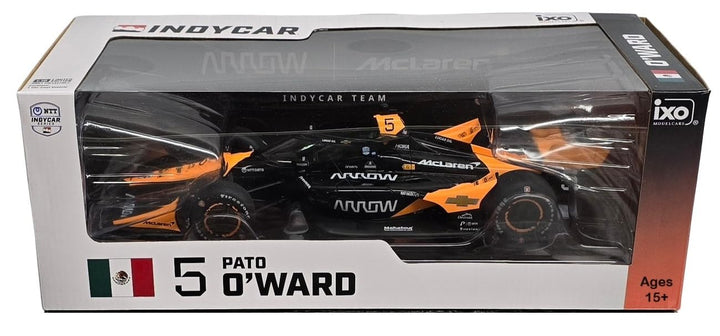 IXO IND18025#5 2025 Pato O'Ward Arrow Mc Laren Ind yCar 1:18 Druckguss Modellauto