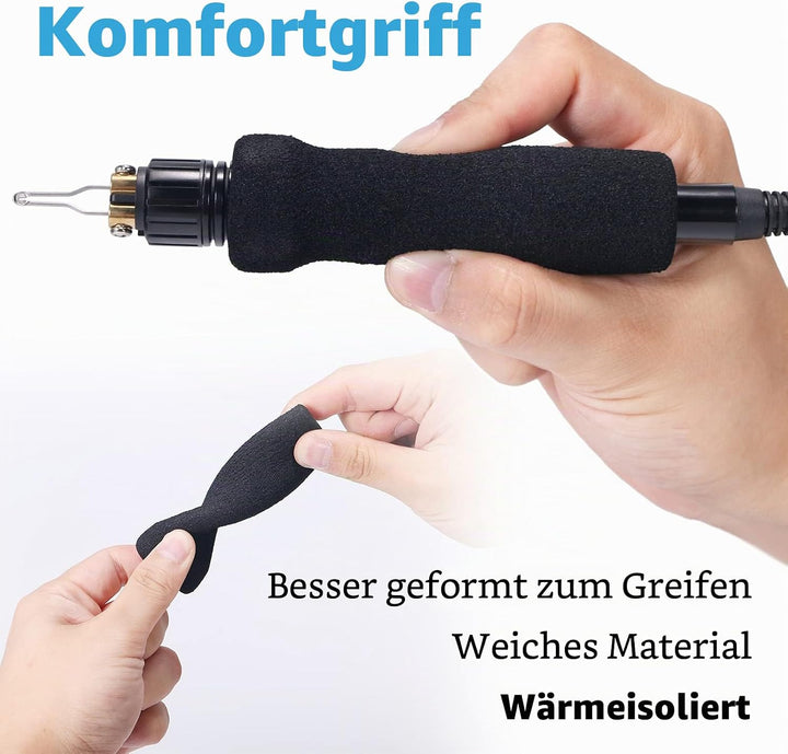YIHUA 939D-II brandmalerei Brennschleife stift mit Holzbrennstift 2-IN-1 Holz Brennpeter mit 10 Holz