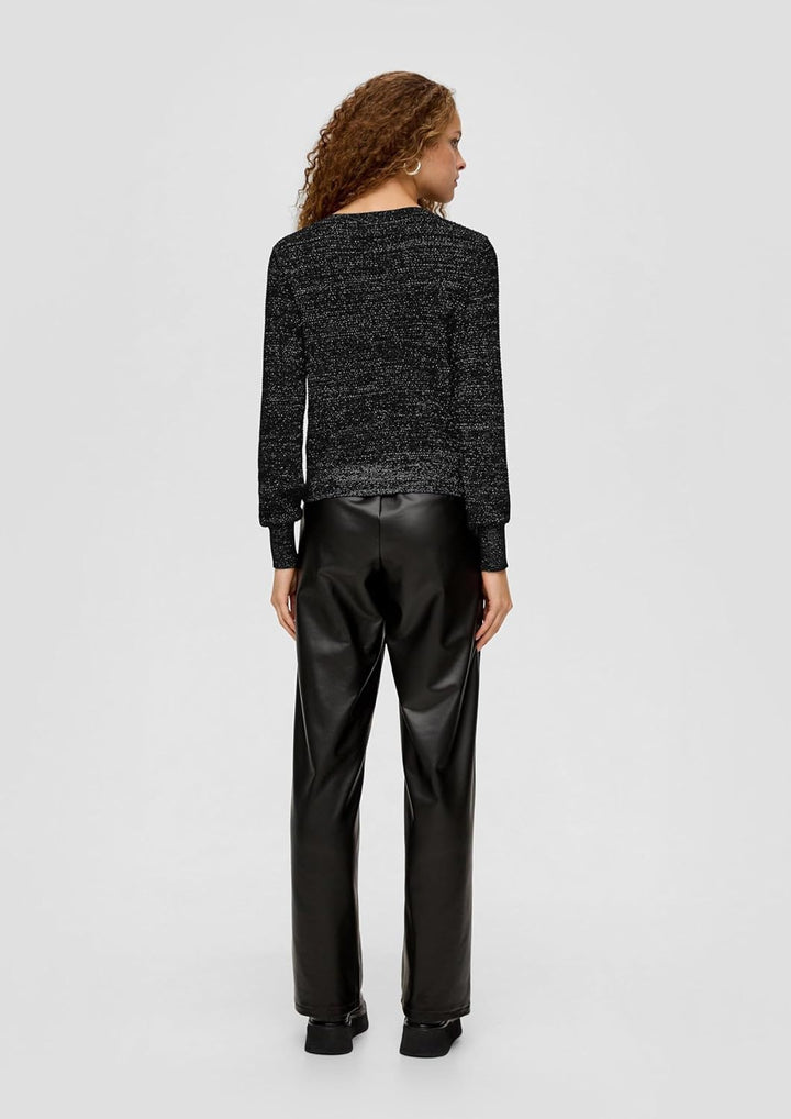 s.Oliver Damen Pullover mit Glitzergarn L 99w0, L 99w0