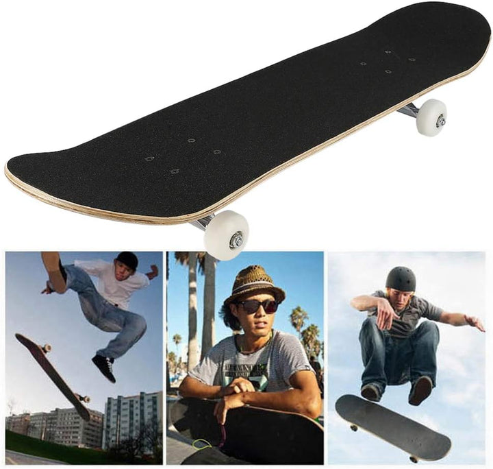 Willonin Skateboard Komplettboard mit ABEC-7 Kugellager 9-lagigem Ahornholz für Kinder Jungendliche