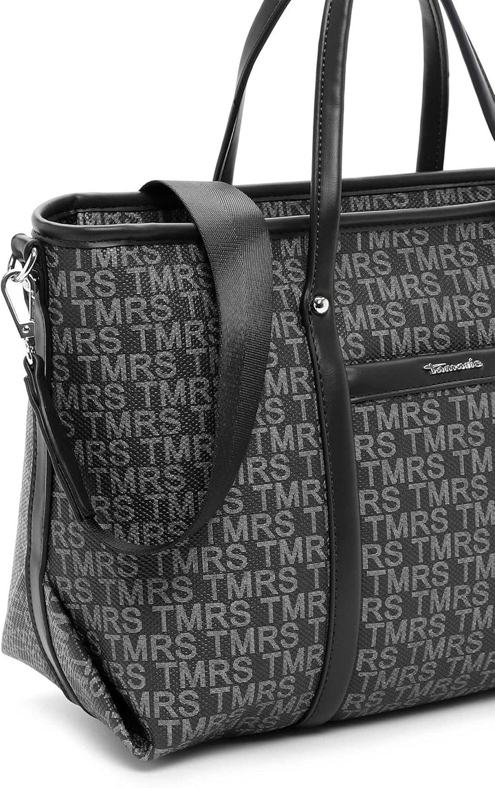 Tamaris Shopper Grace 31438 Damen Handtaschen Print Einheitsgrösse Black 100, Einheitsgrösse Black 1