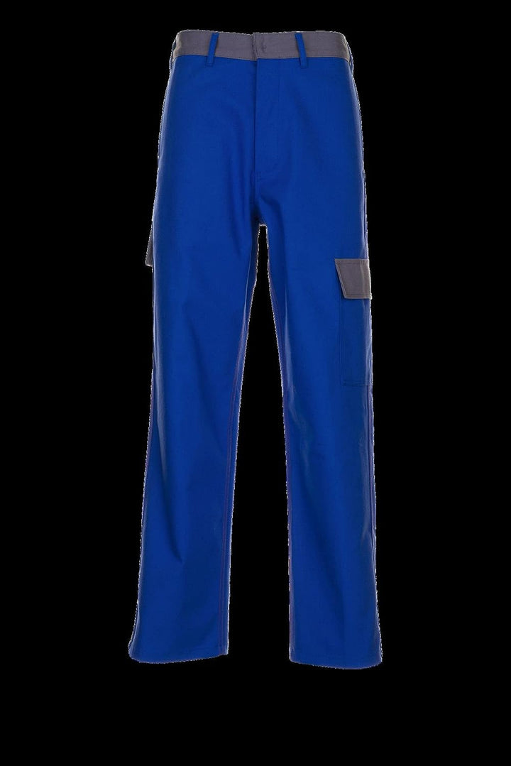 Planam Herren Major Protect Bundhose in Kornblau Modell 5220 Grösse 46 Kornblau/Grau 46, Kornblau/Gr