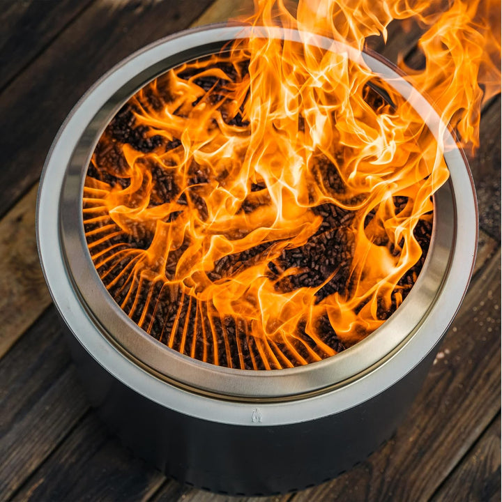 Solo Stove Yukon-Einsatz für Pellets | Zubehör für raucharme Outdoor Feuerschale Yukon, Adapter für