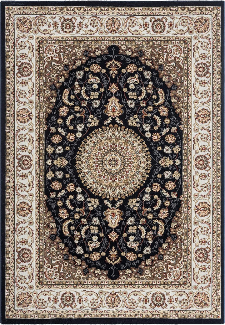 the carpet Elegant orientalischer Teppich Wohnzimmer, weicher & pflegeleichter Kurzflor Wohnzimmerte