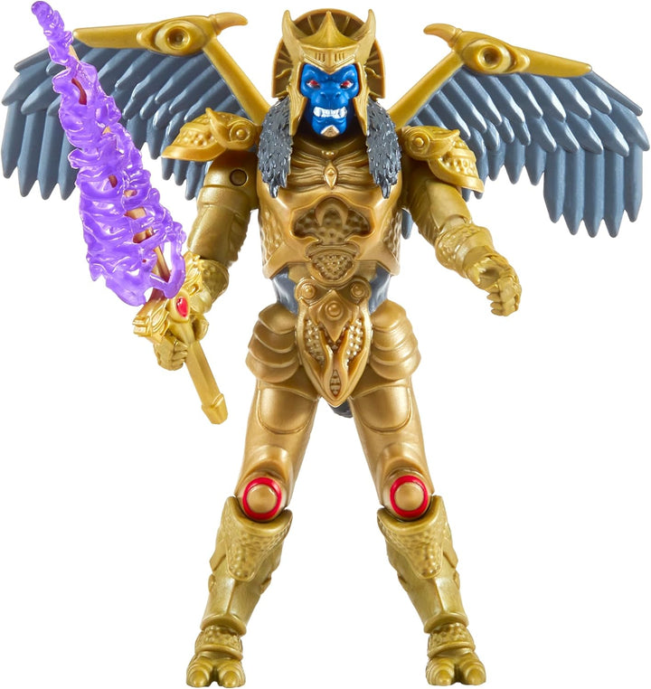 Power Rangers - Die Bösewichte, Figur mit Gelenk, 12 cm, Modell Goldar, für Kinder ab 4 Jahren, PWG0