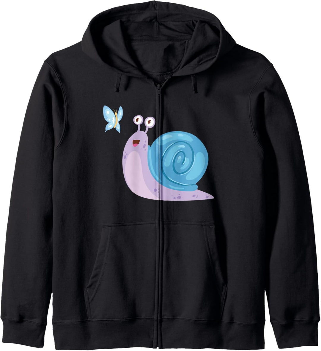 Lustige Schnecke immer mit der Ruhe Ich liebe Schnecken Kapuzenjacke