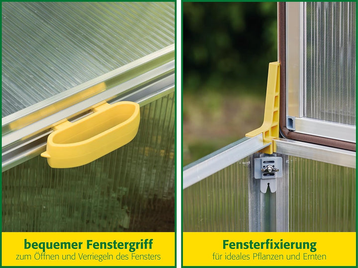 Juwel Frühbeet Biostar Protect 1000 (Gewächshaus mit Schädlingsnetz gegen Gemüsefliegen / Starkegen