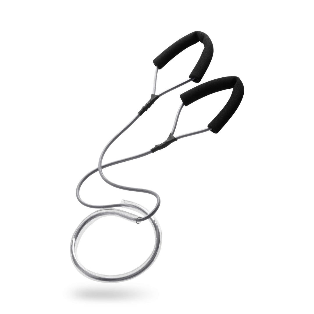 Deuser Tube | Fitness Expander mit Trittschutz | 190 cm | Hochwertiges und strapazierfähiges Materia
