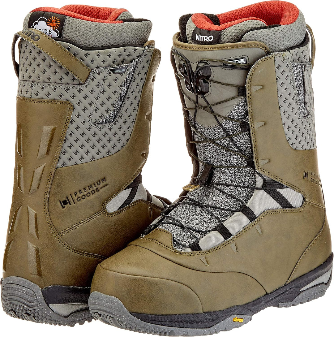 Nitro Snowboards Herren Venture PRO TLS '20 All Mountain Freeride Freestyle Schnellschnürsystem Boot