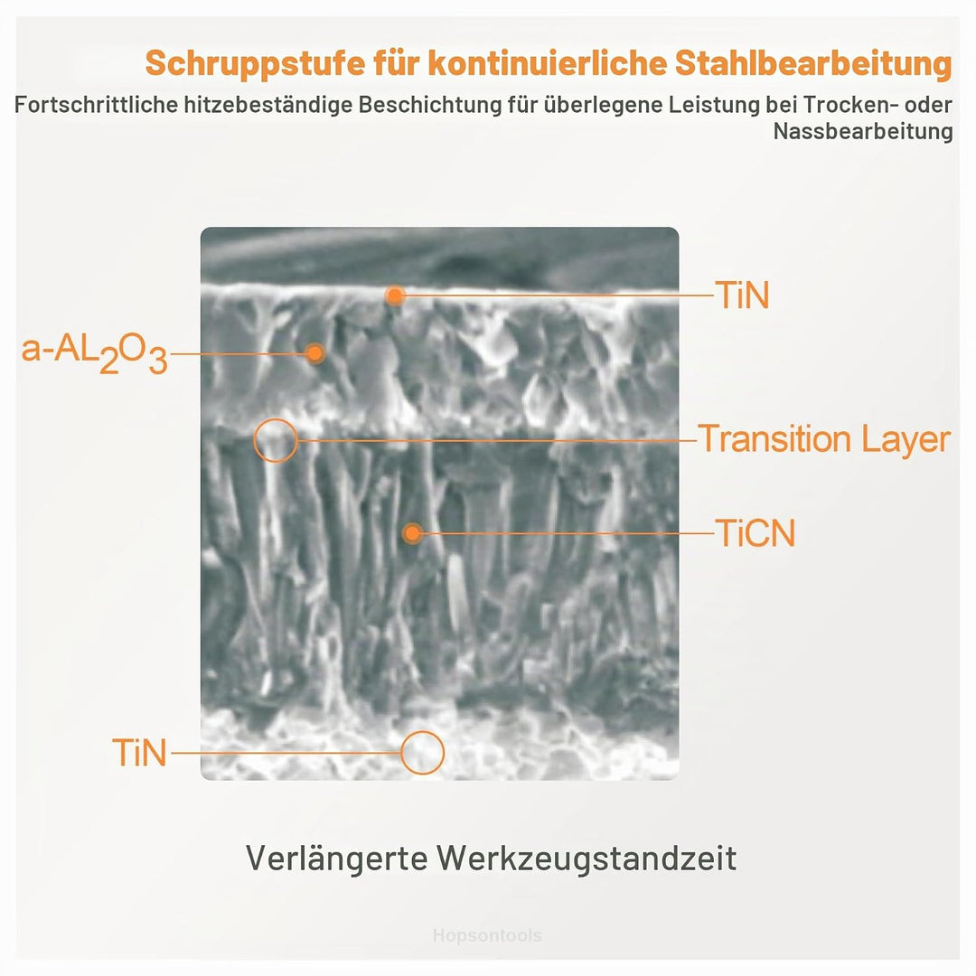 CNC Hartmetalleinsätzen Wendeplatten TNMG160408 TNMG332 - universelle Stahlbearbeitung, Dreheinsätze