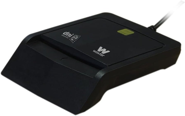 Woxter schwarzer elektronischer DNI-Reader - Smart Electronic DNI-Reader, DNI 3.0, Plug und Play, ko