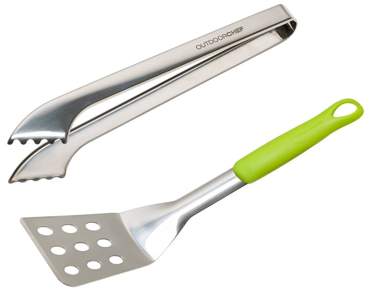 Outdoorchef Grillzubehör, Besteckset Starter, silber, 24,5x6,6x41 cm, 14.112.53