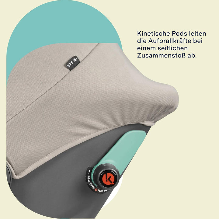 PEG Primo Viaggio SLK – ISOFIX-Babyschale (40–87 cm), 0–15 Monate, 0–13 kg, ausgezeichnet im Crashte