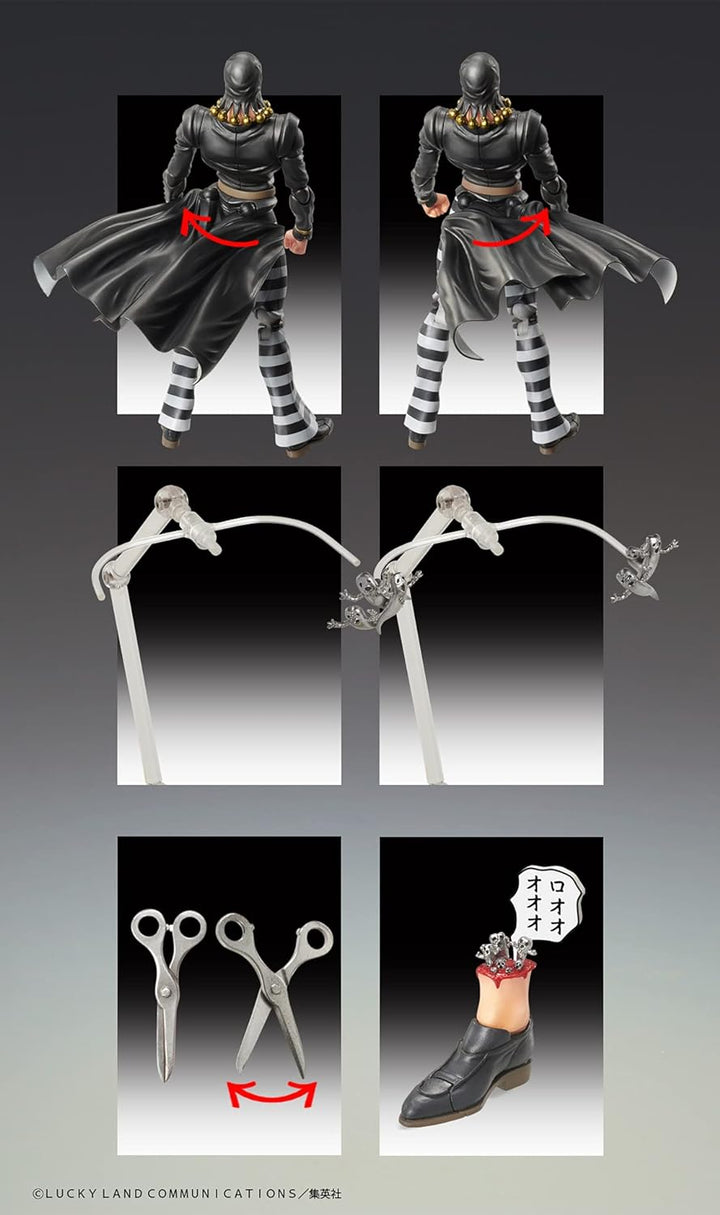 Medicos - JoJo's Bizarre Adventure Pt 5 Chozokado Risotto Nero Action Figure