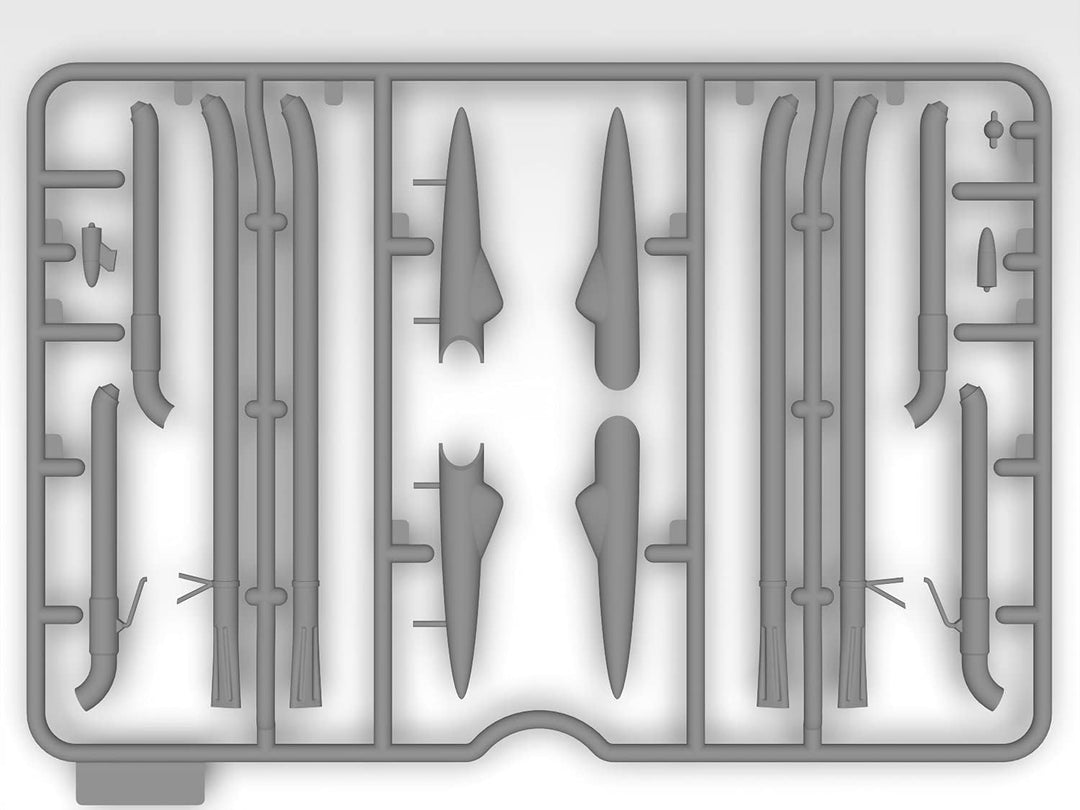 ICM ICM32024 Plastikmodellbausatz, Schwarz