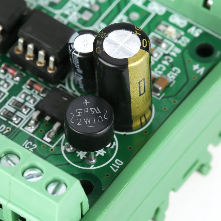 8 Kanal Pegelwandler Modul, NPN/PNP zu NPN Spannungswandler, 5V / 24V Rechtecksignal Umwandler Modul