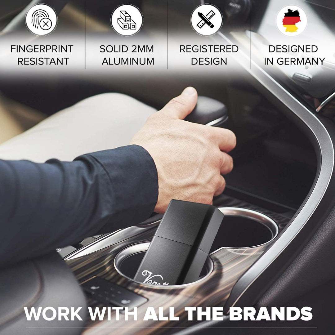 VONETTI Alpha Shield GRANDE- Premium RFID Signal Blocker Box - Smart Car Key Faraday Signal Protecto