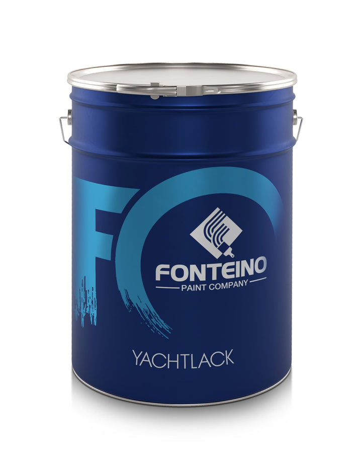 Yachtlack Yachfarbe Schiffslackierung Bootslack Holzlack Lack für Holz Schiff Boot Glänzend Weiss 5L