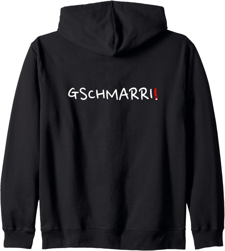 "Gschmarri" Fränggisch Fränkisch lustige Franken Kapuzenjacke
