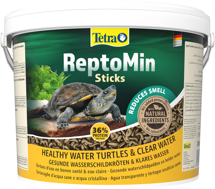Tetra ReptoMin Sticks Schildkröten-Futter - ausgewogenes Hauptfutter für ausgewachsene Wasserschildk