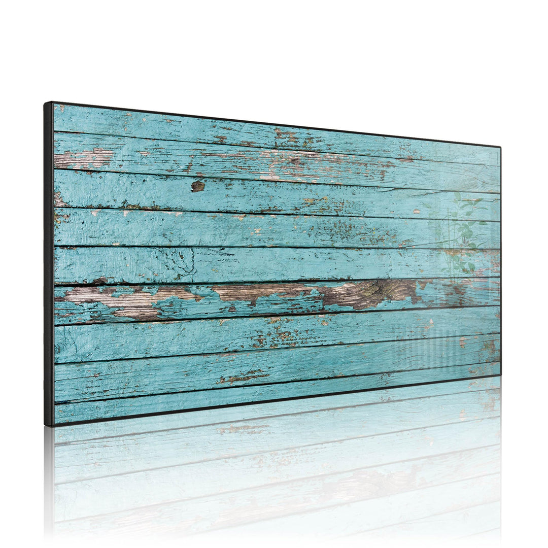 banjado Magnettafel schwarz 78 x 37cm / Magnetwand Metall/Magnetpinnwand als Memoboard/Pinnwand Magn