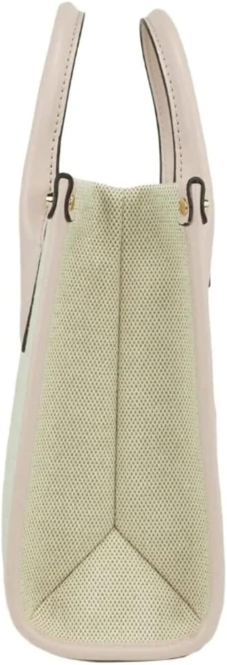 Michael Kors Mirella Small Shopper Top Zip Crossbody Bag Powder Blush Pink MK