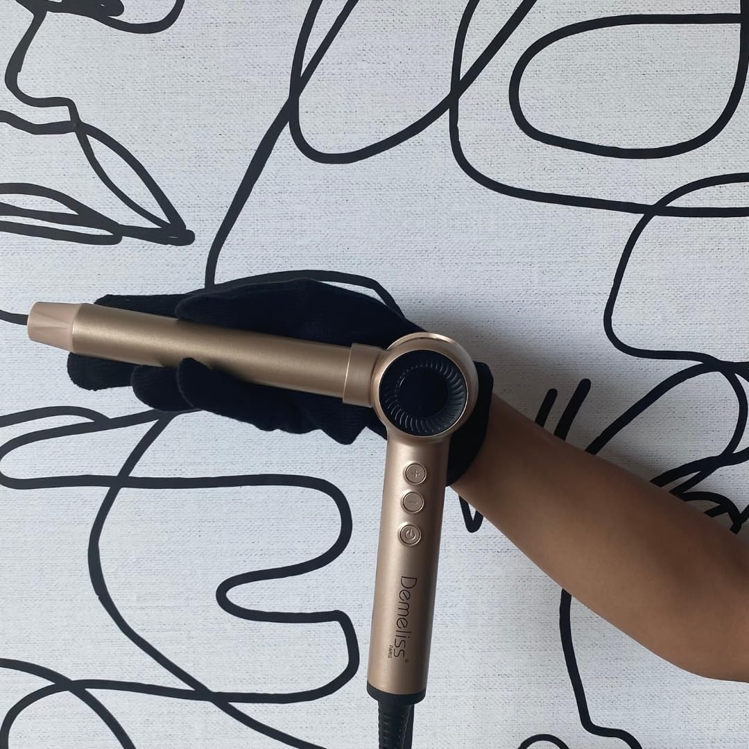 Demeliss SAINT ALGUE - CURL POWER Faltbarer Lockenwickler - Ultraleicht zu bedienen - 180° klappbar