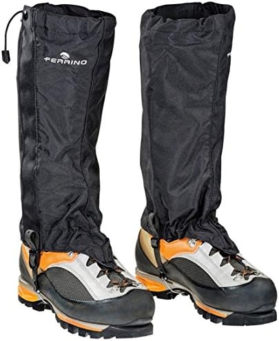 Ferrino Gamaschen, Unisex, Einheitsgrösse Schwarz, Schwarz
