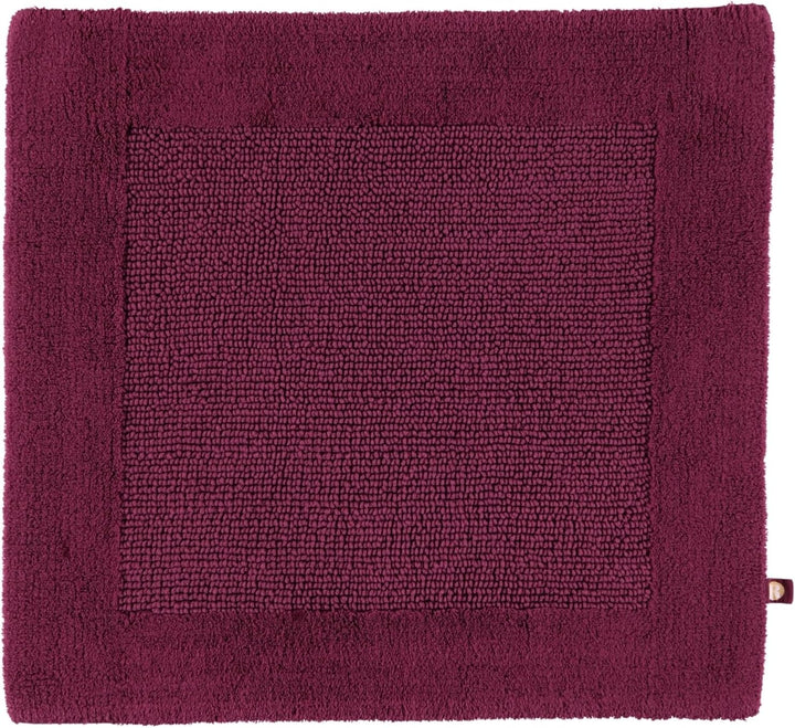 RHOMTUFT Prestige Badvorleger, 100% Baumwolle, 237 Brombeer, 60 x 60 cm, WC-Vorleger ohne Passform 6