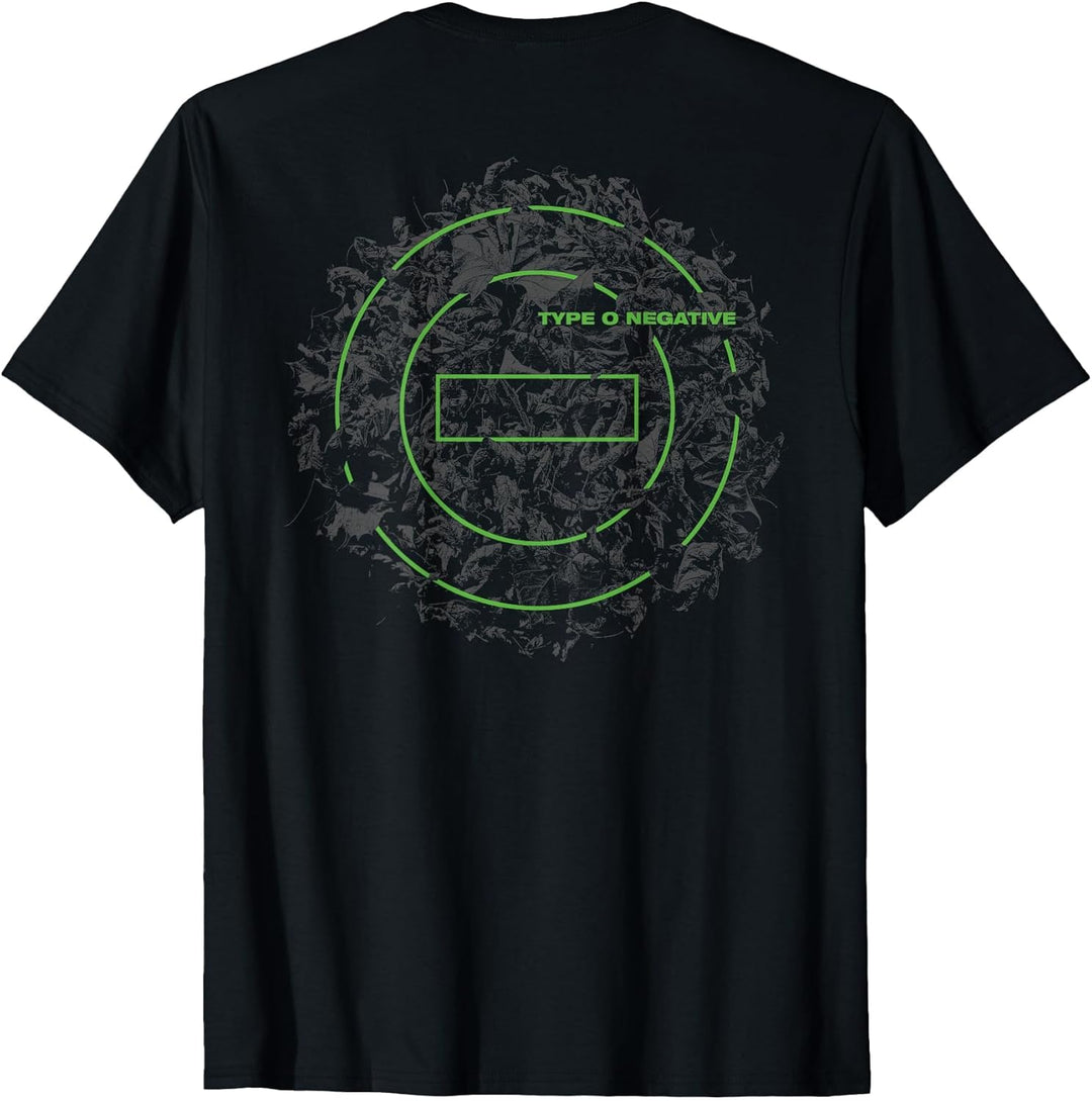 Typ O Negative Leaves doppelseitig schwarz T-Shirt