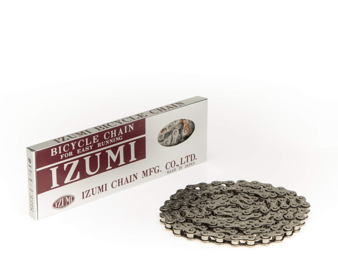 Izumi Track/Fixed Silver Standard Schiene/Festkette, 1/8 x 1/2 (116 Glieder), Silber, Einheitsgrösse