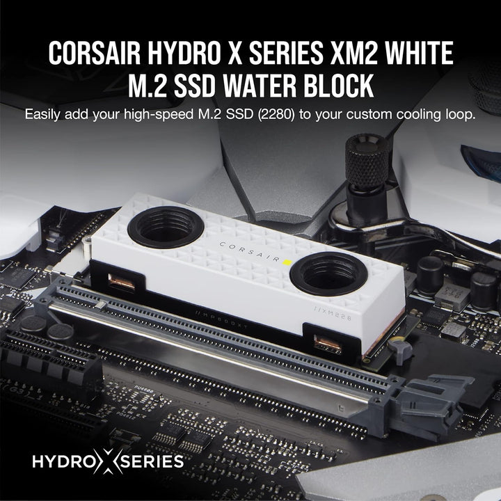 Corsair Hydro X Series XM2 M.2 SSD-Wasserkühler (Integrieren Sie Ihre M.2 SSD in einen individuellen