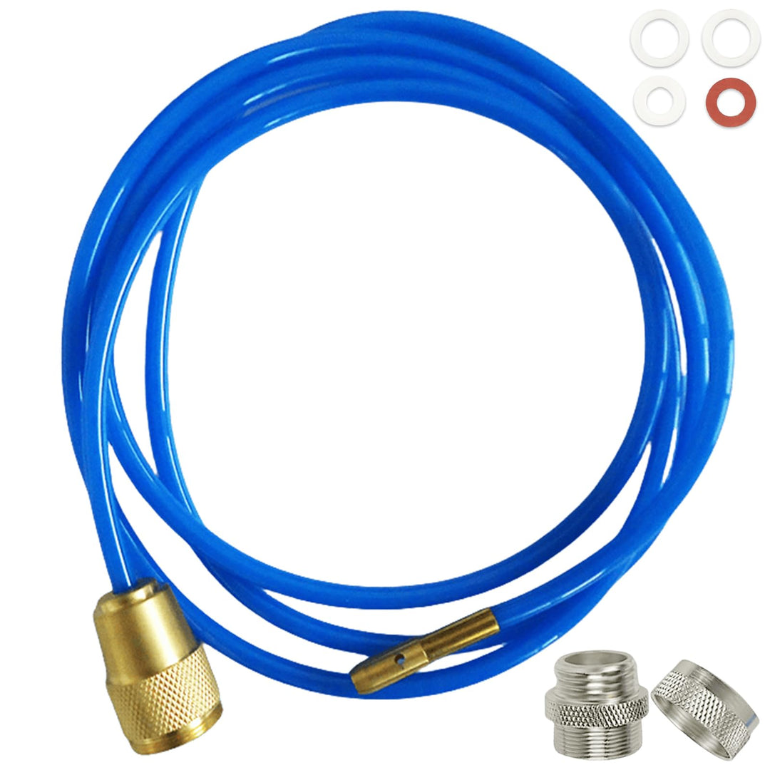 Rohrreinigungsgerät Power Clean, 2m Hochdruck Rohrreiniger, Abflussreiniger Schlauch, Rohrreinigungs