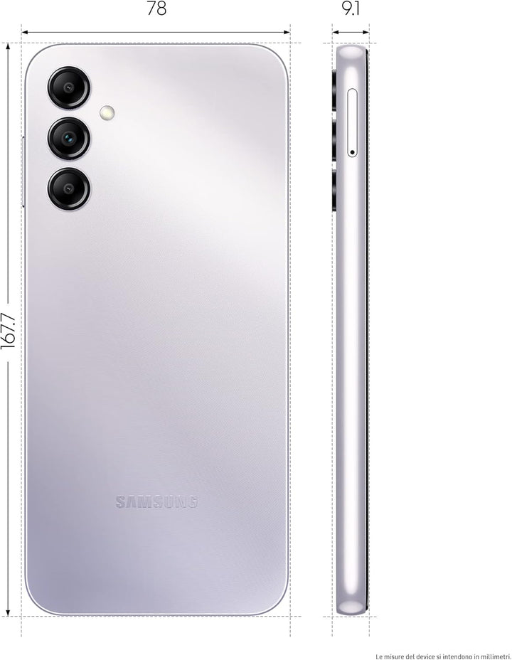 Samsung Galaxy A14 A146 5G EU 4/64GB, Android, Silver
