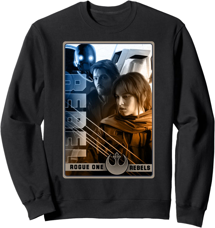 Star Wars Rogue One Rebellion Hero Poster Sweatshirt
